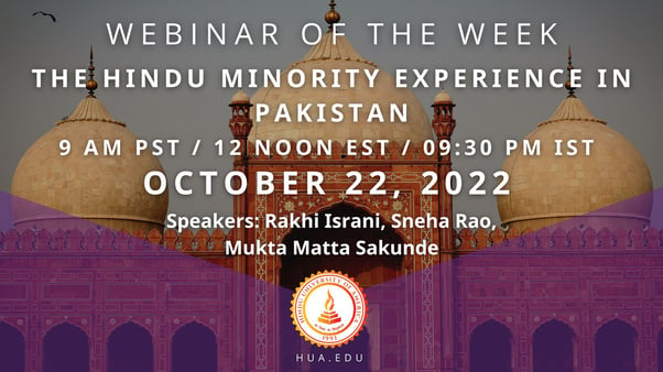The Hindu Minority Experience in Pakistan