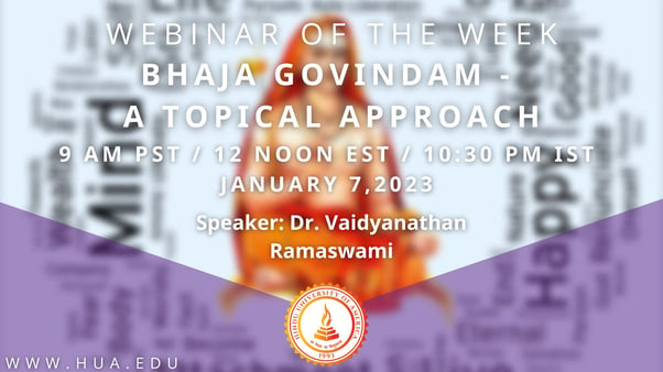 Bhaja Govindam - A Topical Approach