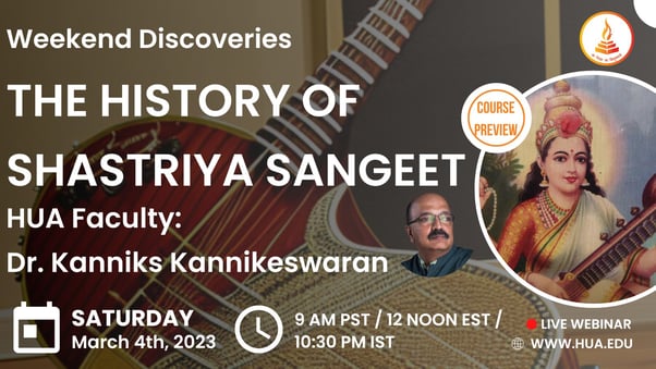 The History of Shastriya Sangeet