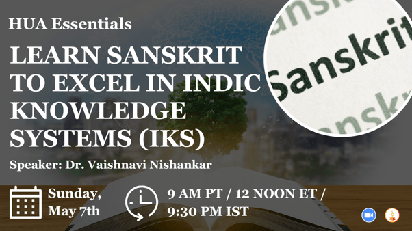 Learn Sanskrit to Excel in Indic Knowledge Systems (IKS)
