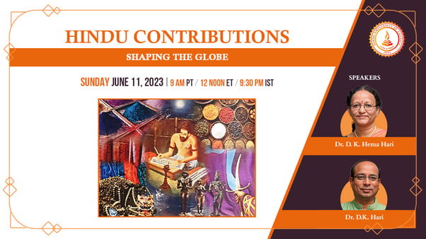 Hindu Contributions Shaping The Globe