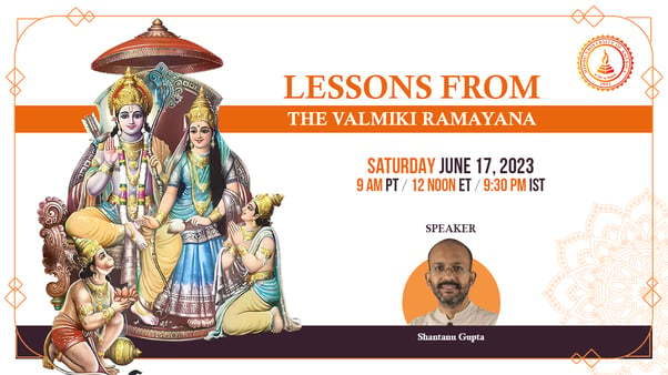 Lessons from the Valmiki Ramayan