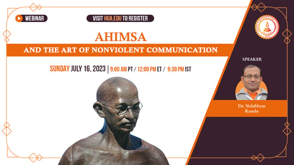 Ahimsa and the Art of Nonviolent Communication
