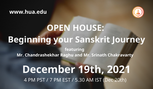OPEN HOUSE: Beginning your Sanskrit Journey