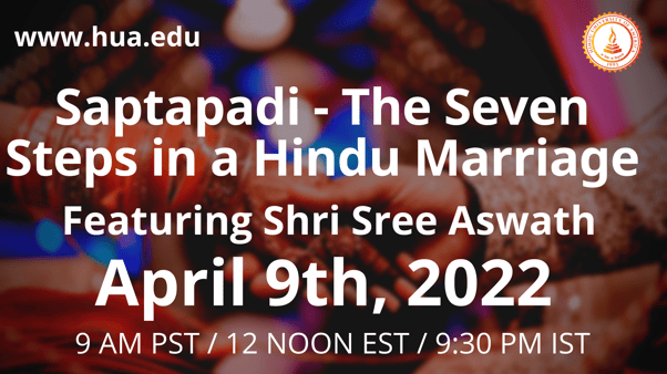 Saptapadi - The Seven Steps in a Hindu Marriage