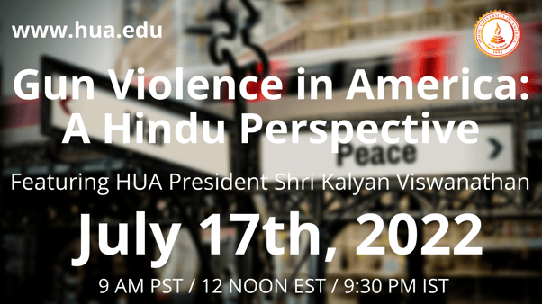 Gun Violence in America: A Hindu Perspective