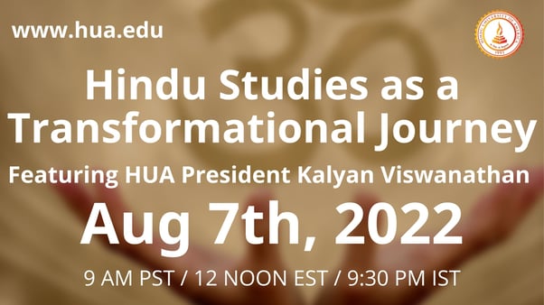 Hindu Studies as a Transformational Journey