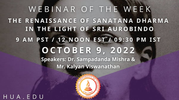The Renaissance of Sanatana Dharma in the Light of Sri Aurobindo