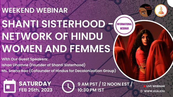 Shanti Sisterhood - Network of Hindu Women and Femmes