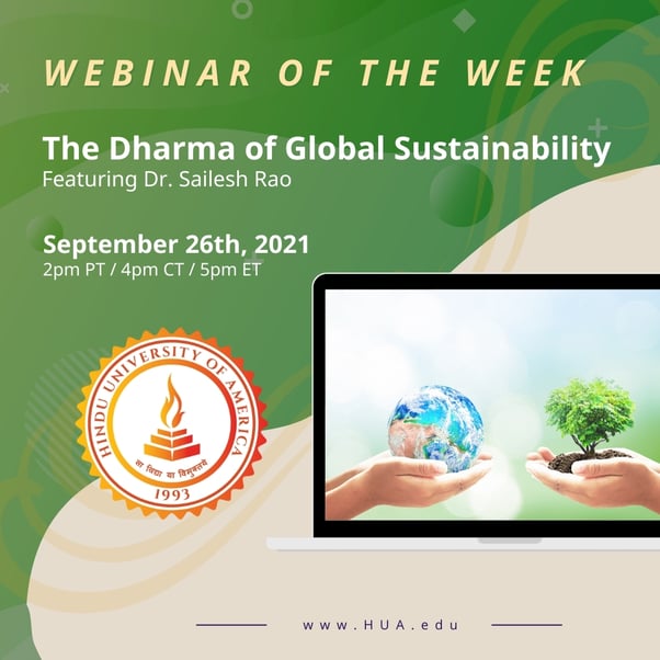 The Dharma of Global Sustainability