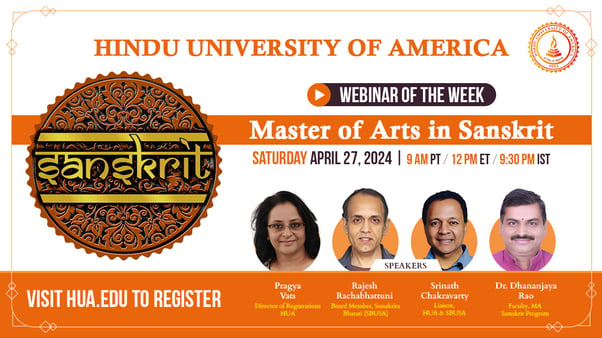 Master of Arts in Sanskrit