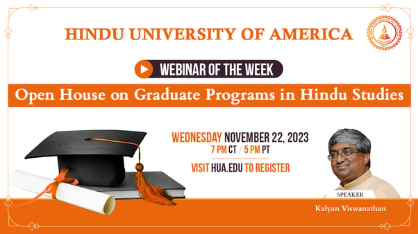 Open House on Graduate Programs in Hindu Studies