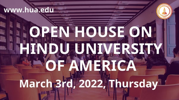 Open House on Hindu University of America