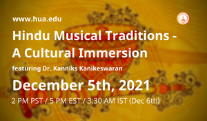 20211205 Hindu Musical Traditions - A Cultural Immersion