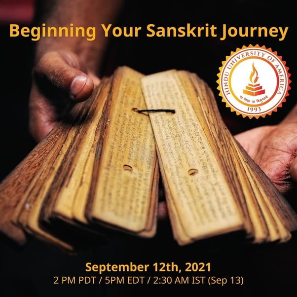 Beginning your Sanskrit Journey